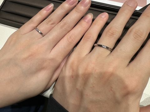 【アイプリモ(I-PRIMO)の口コミ】 ペアのデザインの指輪が欲しかったので、店員さんのおすすめでこちらを試…