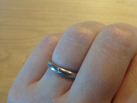 【CHRISTIAN BAUER(クリスチャンバウアー)の口コミ】 ピンクゴールドとミル打ち、が好きだったのでそれをキーワードに探してい…