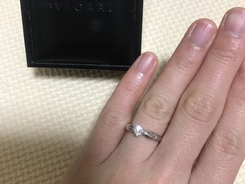 【ブルガリ(BVLGARI)の口コミ】 元々ブルガリのアクセサリーに憧れがありましたが、当時は手がでませんで…