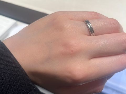 【ブシュロン(BOUCHERON)の口コミ】 夫婦でお揃いの指輪もいいかも、と夫が見つけてきてくれたのがブシュロン…