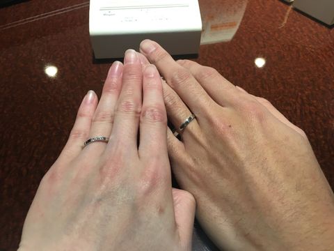 【JEWELRY  KAMATA(ジュエリーかまた)の口コミ】 シンプルなデザインながらも、さりげないダイヤの主張が大人の女性の魅力…