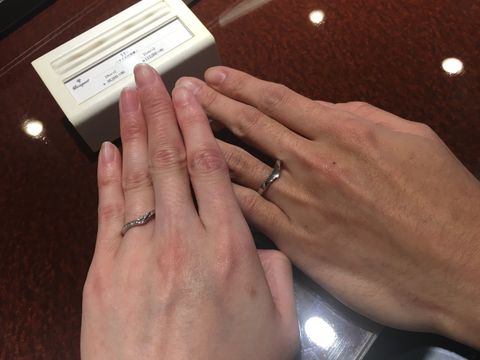 【JEWELRY  KAMATA(ジュエリーかまた)の口コミ】 指輪の意味にも込められている「ナイル」の通り、川のようになめらかで美…