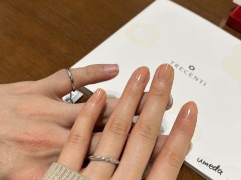 【TRECENTI(トレセンテ)の口コミ】 他ブランドをいくつか見てから伺ったため、価格の安さに驚きました。斜め…