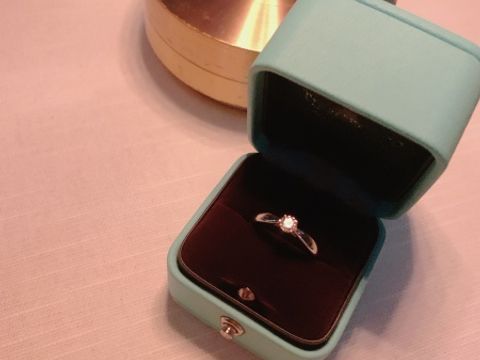 【ティファニー(Tiffany & Co.)の口コミ】 付け心地はよかったし、ダイヤモンドも綺麗。
ダイヤモンドな形も気に入っ…