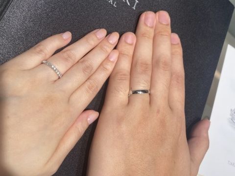 【TASAKI(タサキ)の口コミ】 デザインが人と被らない感じで個性的な印象でした。ダイヤが多めなのでキ…