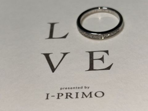 【アイプリモ(I-PRIMO)の口コミ】 そもそも、婚約指輪は購入するつもりなく、先に結婚指輪を購入していまし…