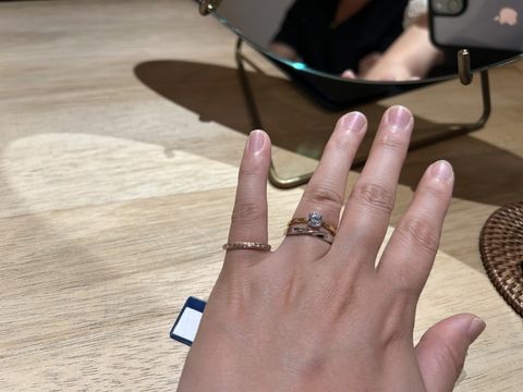 【ith(イズ)の口コミ】 ゴールドの指輪が気に入った。アンティーク風のものが多くあり、どれも素…