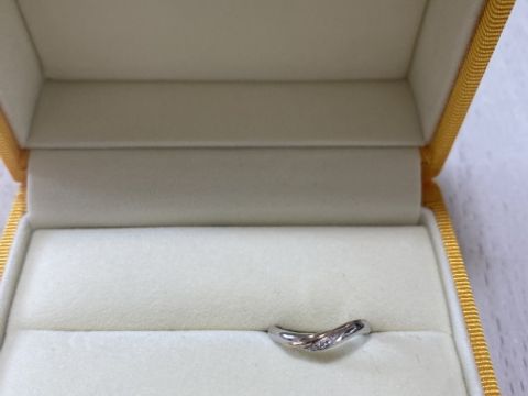 【ケイウノ ブライダル(K.UNO BRIDAL)の口コミ】 いかにも結婚指輪ですって感じのよりファッション性があるのが良くて探し…