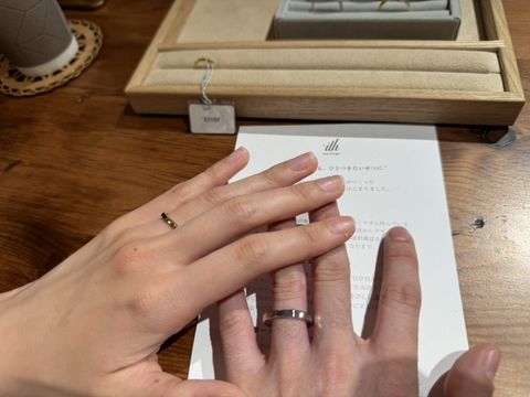 【ith(イズ)の口コミ】 種類がたくさんある中で、お互いの好みが合致したためこちらを選びました…