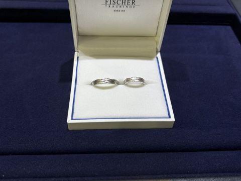 【FISCHER(フィッシャー)の口コミ】 デザインが被りにくい。ダイヤモンドをつけなかったことで回ってしまって…