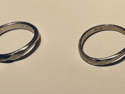 【杢目金屋(もくめがねや)の口コミ】 世界に一組しかないという特別感と、珍しい木目のデザインが気になって来…