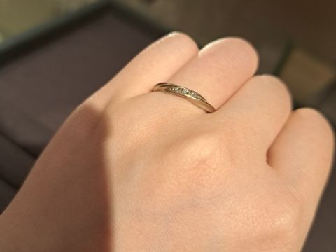 【ete(エテ)の口コミ】 指輪のデザインも豊富で、価格で決めた訳では無いものの、18金ですが、他…