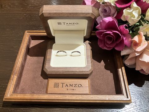 【TANZO.(鍛造指輪)の口コミ】 フルオーダーで素材や好みのデザインを丁寧にヒアリングしていただきなが…