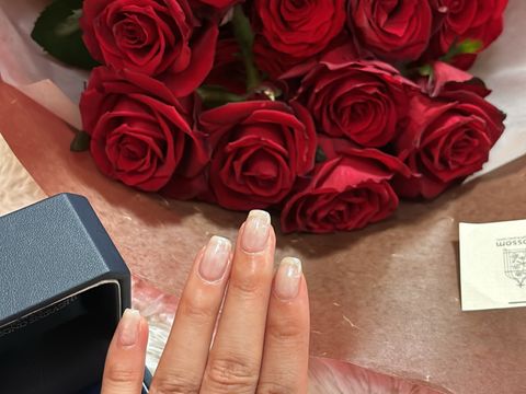 【銀座ダイヤモンドシライシの口コミ】 いろんなものを見せてもらったときに、どれも可愛くてすごく迷ったけどダ…