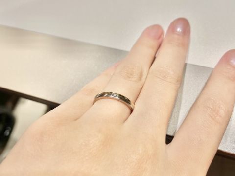 【ラザール ダイヤモンド(LAZARE DIAMOND)の口コミ】 普段から指輪やネックレスをシルバーとゴールドでつける私。デザイン性も…