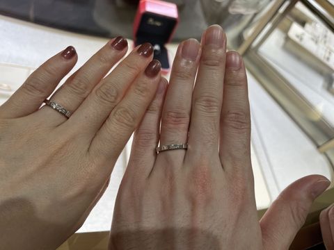【カルティエ(Cartier)の口コミ】 マイヨン パンテール ウェディング リングはカラーやダイヤモンドの有無な…