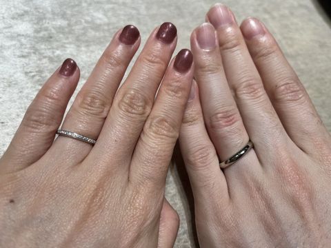 【ブルガリ(BVLGARI)の口コミ】 海外ブランドはリング幅が太く厚みがあり女性には存在感が強すぎるかも？…