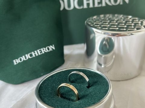 【ブシュロン(BOUCHERON)の口コミ】 まず人と被りにくくデザイン性が少しあるもので、普段でも着けやすいもの…