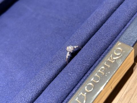 【COCKTAIL(カクテル)の口コミ】 数ある指輪の中で、一目見たときから私の中で一番可愛くて素敵な指輪だと…