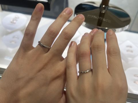 【ティファニー(Tiffany & Co.)の口コミ】 シンプルで日常でも気にならない付け心地。仕事でも付けることができるよ…