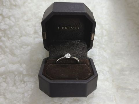 【アイプリモ(I-PRIMO)の口コミ】 デザインが指の形に合っており、シンプルで合わせやすいものを選びました…