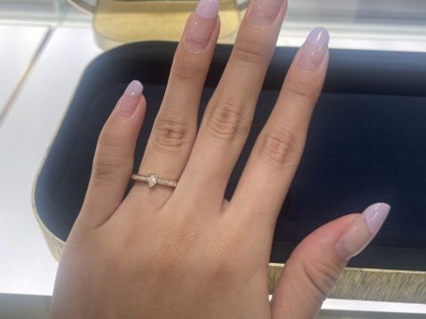 【ショーメ(CHAUMET)の口コミ】 プラチナタイプと迷いましたが、ピンクゴールドのジョゼフィーヌはとても…