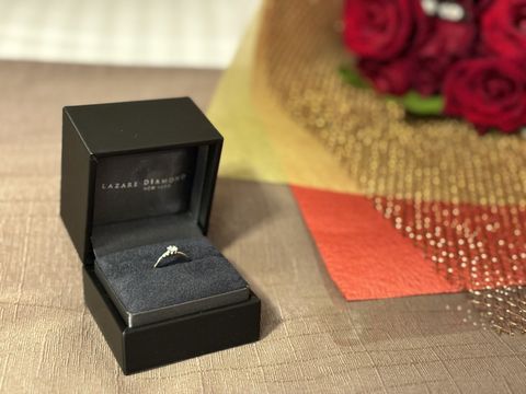 【ラザール ダイヤモンド(LAZARE DIAMOND)の口コミ】 エタニティータイプのギラギラしてる感じや1石タイプの寂しいのは好みでな…