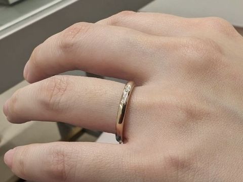 【アイプリモ(I-PRIMO)の口コミ】 色はゴールドを希望しており、職場の雰囲気からシンプルなものが良かった…