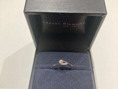 【ラザール ダイヤモンド(LAZARE DIAMOND)の口コミ】 自分でリングとか石のグレードをカスタマイズできるしデザインの種類も多…
