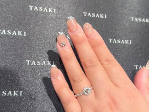 【TASAKI(タサキ)の口コミ】 きらきらが好きだというと店員さんが似合いそう！と出してくださったデザ…