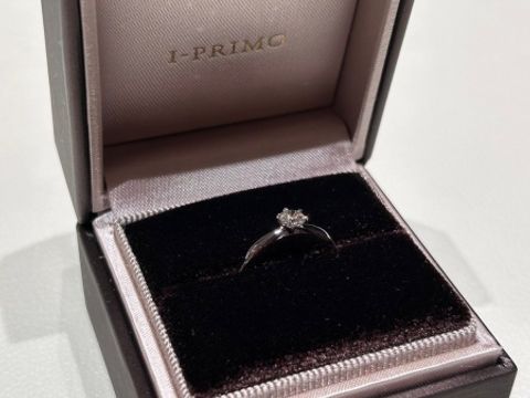 【アイプリモ(I-PRIMO)の口コミ】 指輪診断で自分の指に合ったデザインを教えてもらい、それが自分がいいな…