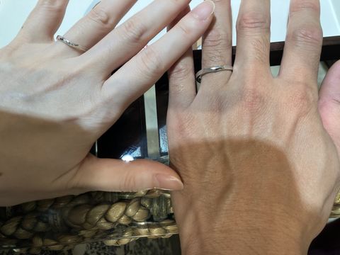 【杢目金屋(もくめがねや)の口コミ】 和風なテイストの指輪でブランド名の通り木目柄で他には無い個性的なデザ…