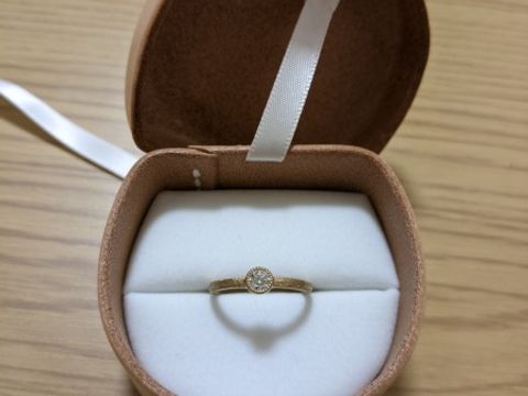 【atelier tamari(アトリエタマリ)の口コミ】 アンティーク調でマットな加工をしているのですが、選べる形や加工で自分…