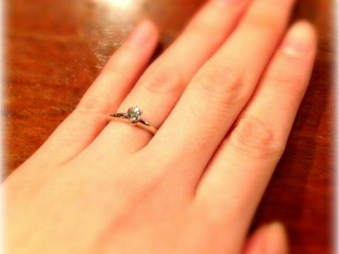 【ティファニー(Tiffany & Co.)の口コミ】 エンゲージといえば、ティファニー セッティングとずっと夢見ていました！…