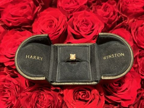 【ハリー・ウィンストン(Harry Winston)の口コミ】 HWリングは、ダイヤモンドの台座側面がHとWになっており、これはハリーウ…