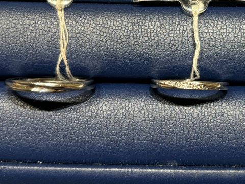 【銀座ダイヤモンドシライシの口コミ】 結婚指輪は常に身につけるものなので、あまりゴツゴツとしていないつけて…