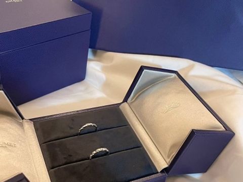 【ショーメ(CHAUMET)の口コミ】 憧れのショーメの中でも、結婚指輪として定番で飽きのこないデザインのト…