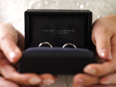【ラザール ダイヤモンド(LAZARE DIAMOND)の口コミ】 最初はダイヤモンドなしのシンプルなリングを予定していましたが、ダイヤ…