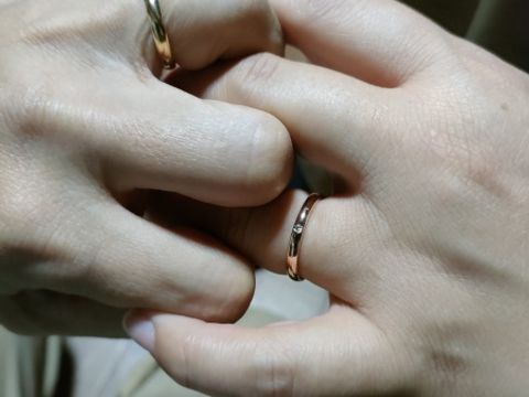 【JEWELRY STUDIO Advance(ジュエリースタジオアドバンス)の口コミ】 カジュアルなイメージをもち、ゴールドで作りたかった。同じゴールドでも…