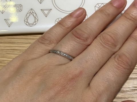 【COCKTAIL(カクテル)の口コミ】 いくつか試着するなかで、細すぎないところと着け心地が気に入りました。…