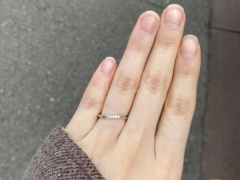 【アイプリモ(I-PRIMO)の口コミ】 メレダイヤの数が3個、5個、7個から選べました。少なすぎると寂しいし、多…