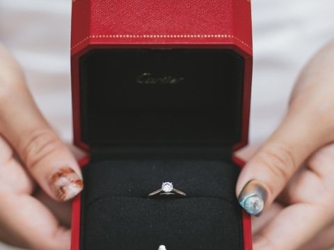 【カルティエ(Cartier)の口コミ】 昔からCartierの指輪に憧れを持っていたため、ブランドを先に決めてから指…