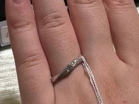 【TRECENTI(トレセンテ)の口コミ】 初めはフルエタニティリングやハーフエタニティリングを中心に試着しまし…