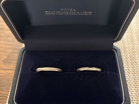 【銀座ダイヤモンドシライシの口コミ】 シンプルすぎす、派手すぎず、日常的に使えるように普段からつけられるデ…