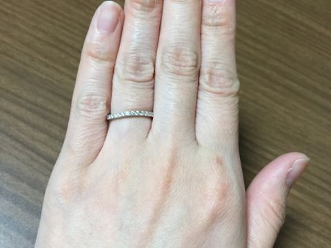 【JEWELRY  KAMATA(ジュエリーかまた)の口コミ】 元々指輪はフルオーダーかセミオーダーで考えていました。フルオーダーだ…
