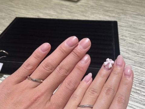【TRECENTI(トレセンテ)の口コミ】 指にしっかりフィットするようなウェーブ感が素敵でした。またウェーブ感…