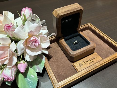 【TANZO.(鍛造指輪)の口コミ】 ゴツくかっこいいデザインにしたかったので、リングの幅をできるだけ太く…