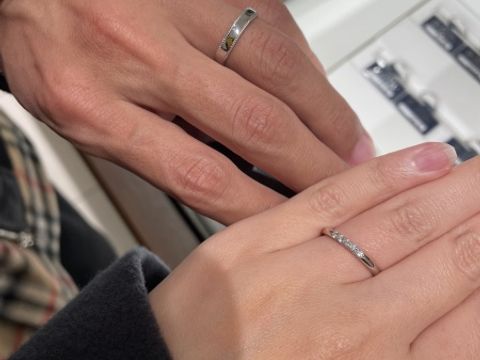 【ROYAL ASSCHER(ロイヤル・アッシャー)の口コミ】 あまり華美すぎるものではなく、シンプルすぎることもないような、自分の…