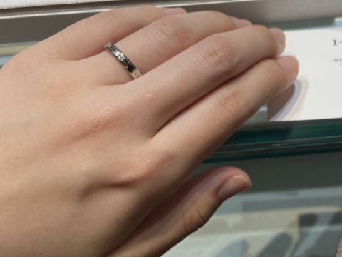 【アイプリモ(I-PRIMO)の口コミ】 当時、コンビ素材にしたいと思っていたためプラチナとゴールドのコンビリ…