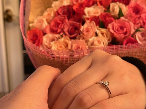 【銀座ダイヤモンドシライシの口コミ】 自分が希望していたダイヤのサイズや価格帯で作ることができてよかったで…